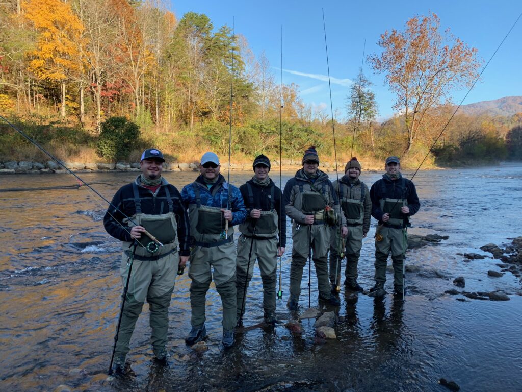 Kids Guided Fly Fishing Trips Family Fly Fishing Smoky Mountains